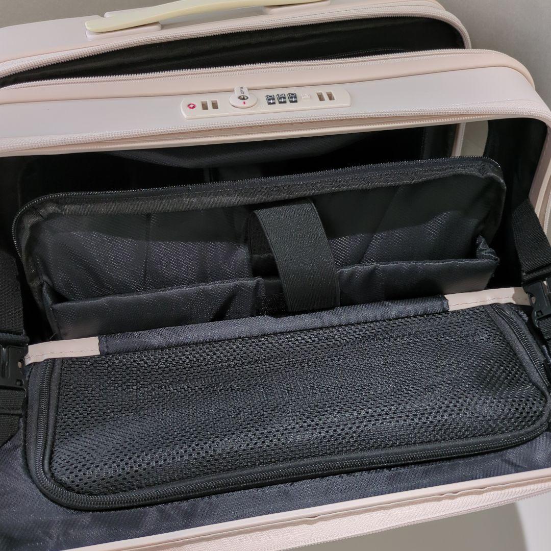 【Retoo】スーツケース フロントオープン SSサイズ  機内持込 1-3日用