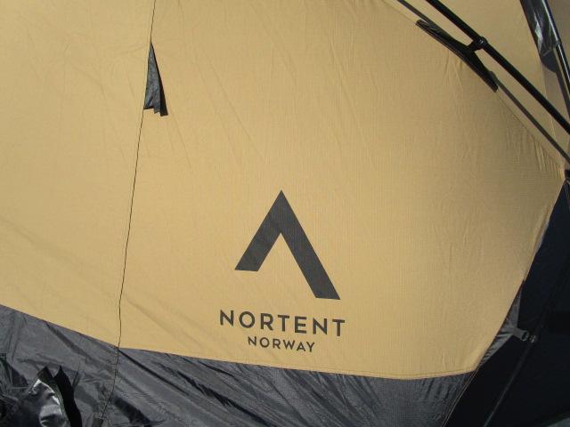 1回のみ使用 NORTENT Gamme6 PC オークブラウン テント