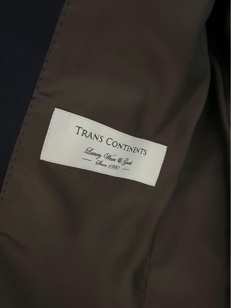 TRANS CONTINENTS★ネイビー★スーツセットアップ★Y4美品ビジネス