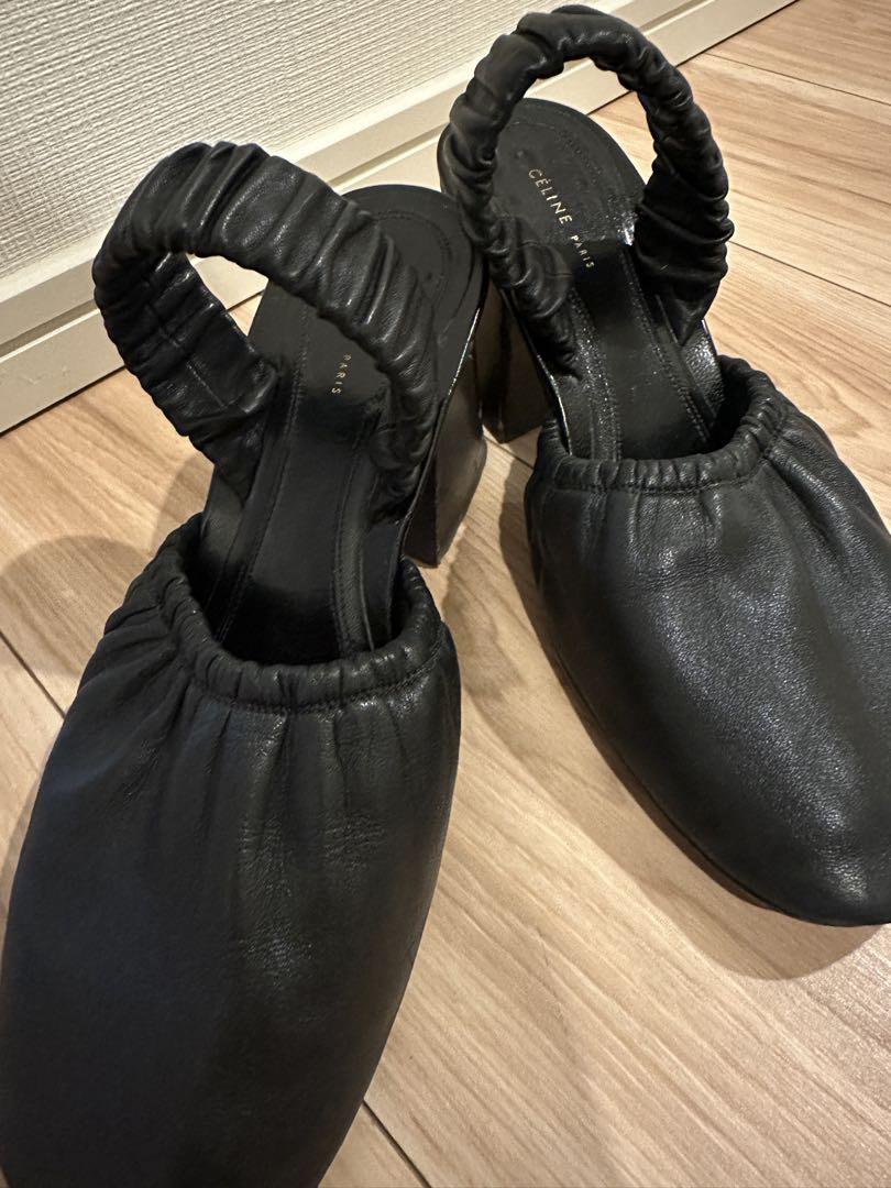 CELINE ソフトバレリーナスリングバック