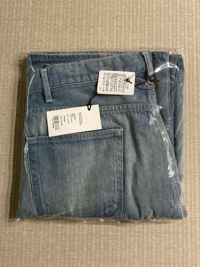 パンツ 25SS AURALEE SELVEDGE FADED LIGHT DENIM