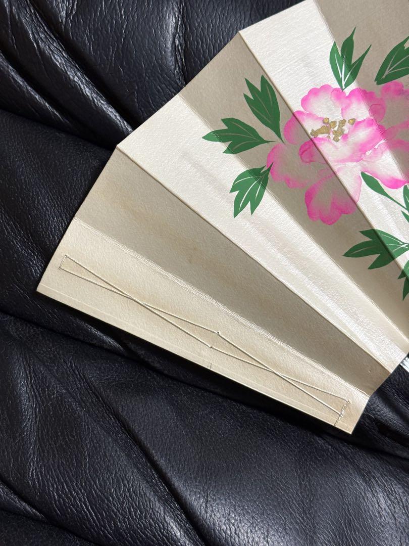 扇子 27.5cm 牡丹 舞扇子 舞踊 大衆演劇 着物 和装 小物 扇子 27.5cm 牡丹 舞扇子 舞踊 大衆演劇 着物 和装 小物