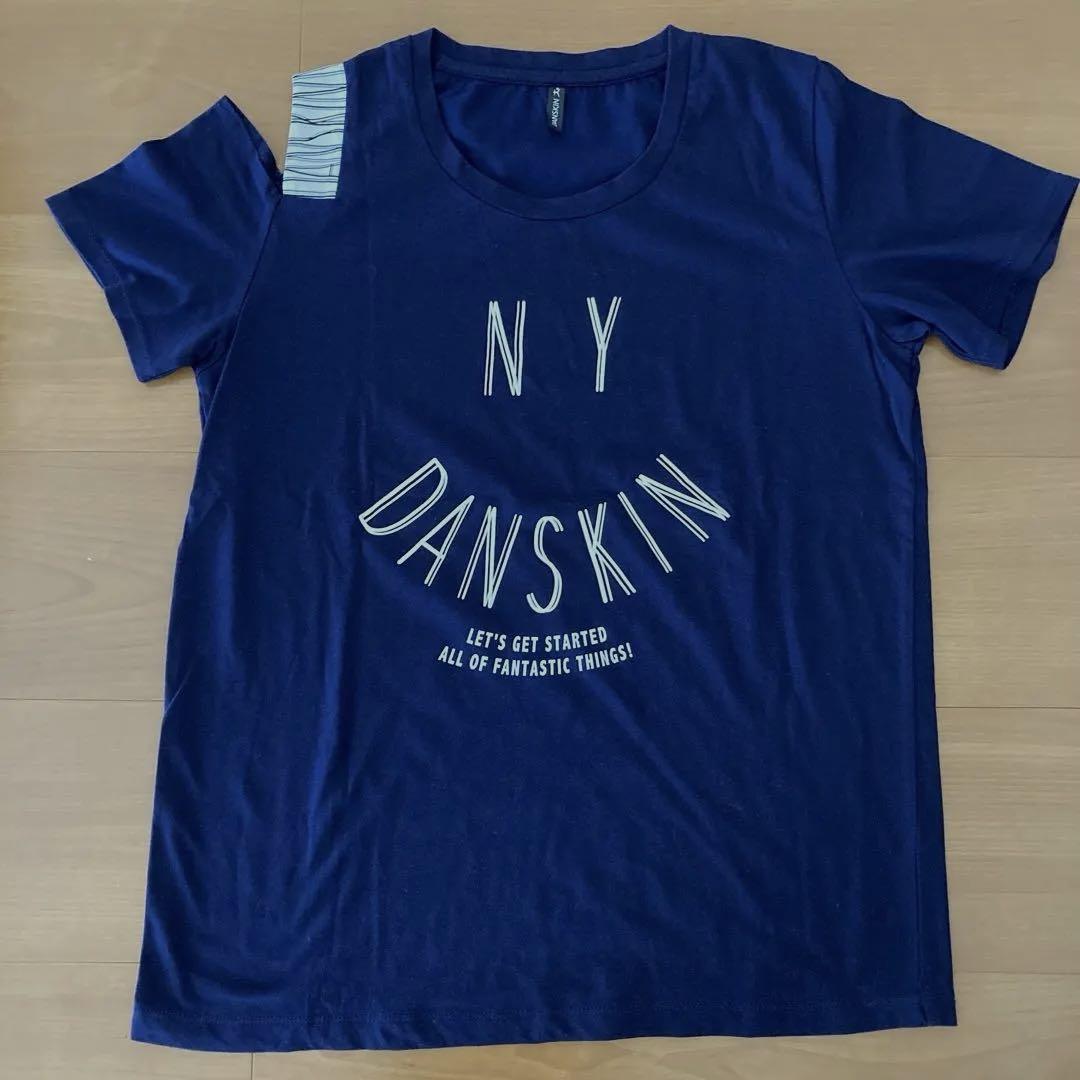 ダンスキン　DANSKIN カプセルコレクションネイビー 異素材Tシャツ DANSKIN ダンスキン Tシャツ Mサイズ 3枚セット - メルカリ