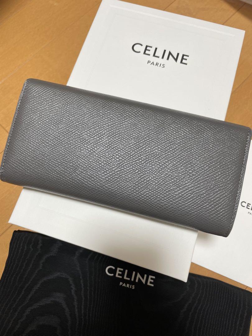 CELINE グレー 長財布