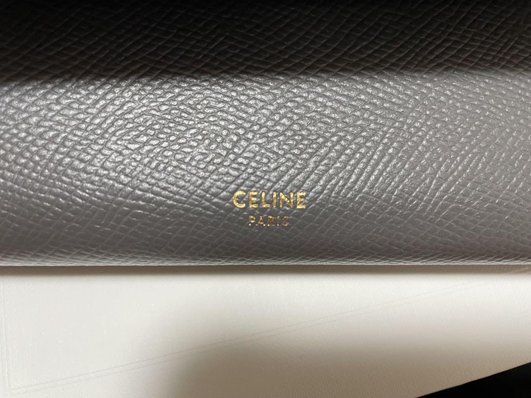 CELINE グレー 長財布