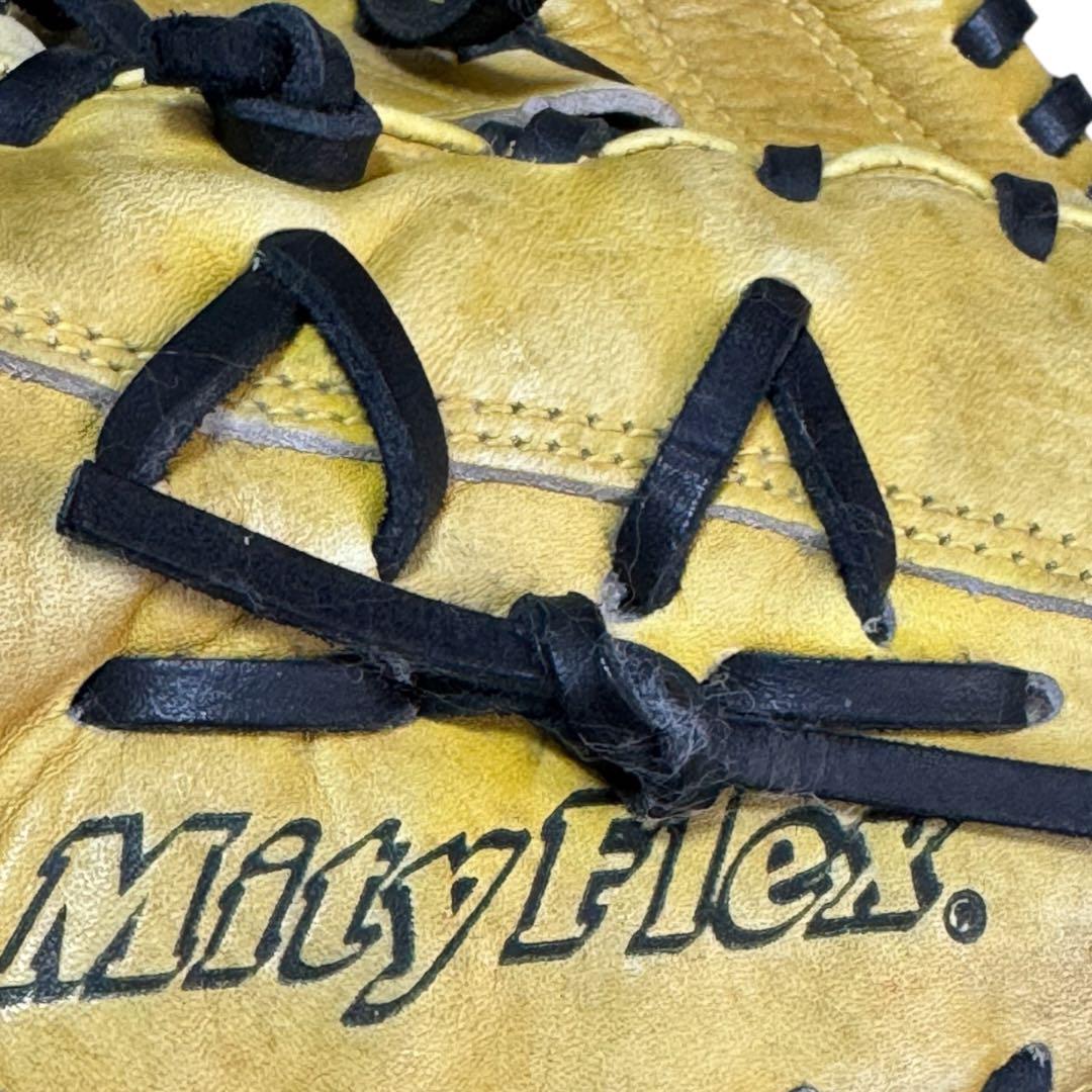 ミズノ ファーストミット 一般軟式用 イエロー MityFlex - メルカリ