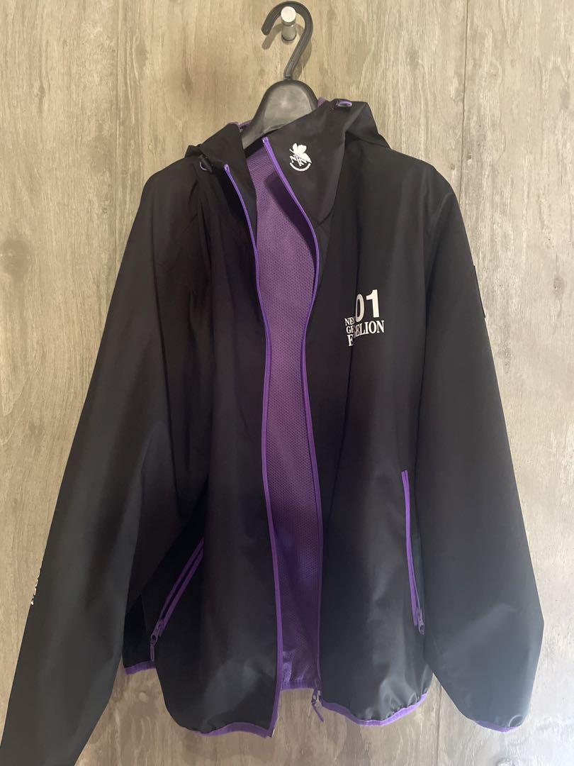 新品　ウィンドプルーフシェルパーカ EVANGELION GU エヴァ L