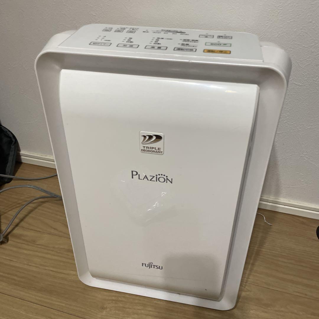 【動作品】FUJITSU 加湿脱臭機 DAS-303K-W