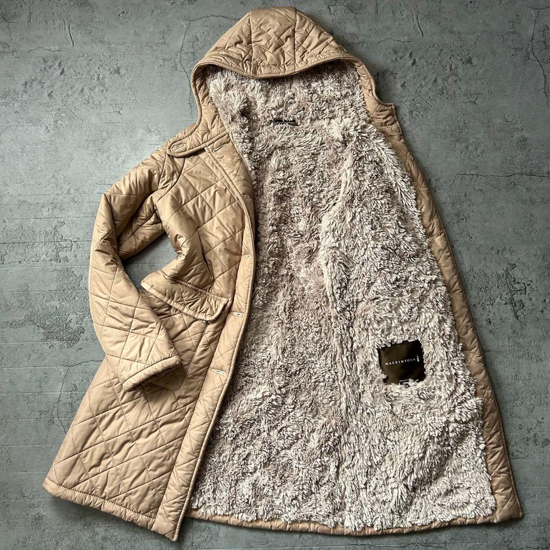 マッキントッシュ キルティング 裏ボア コートS Mackintosh