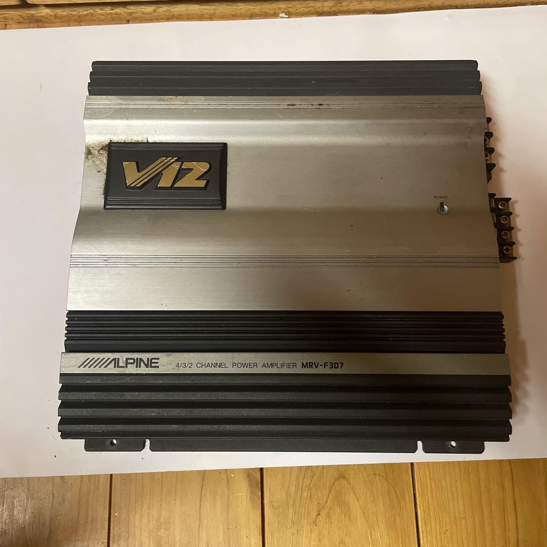 ALPINE MRV-F307 4/2チャンネルアンプ
