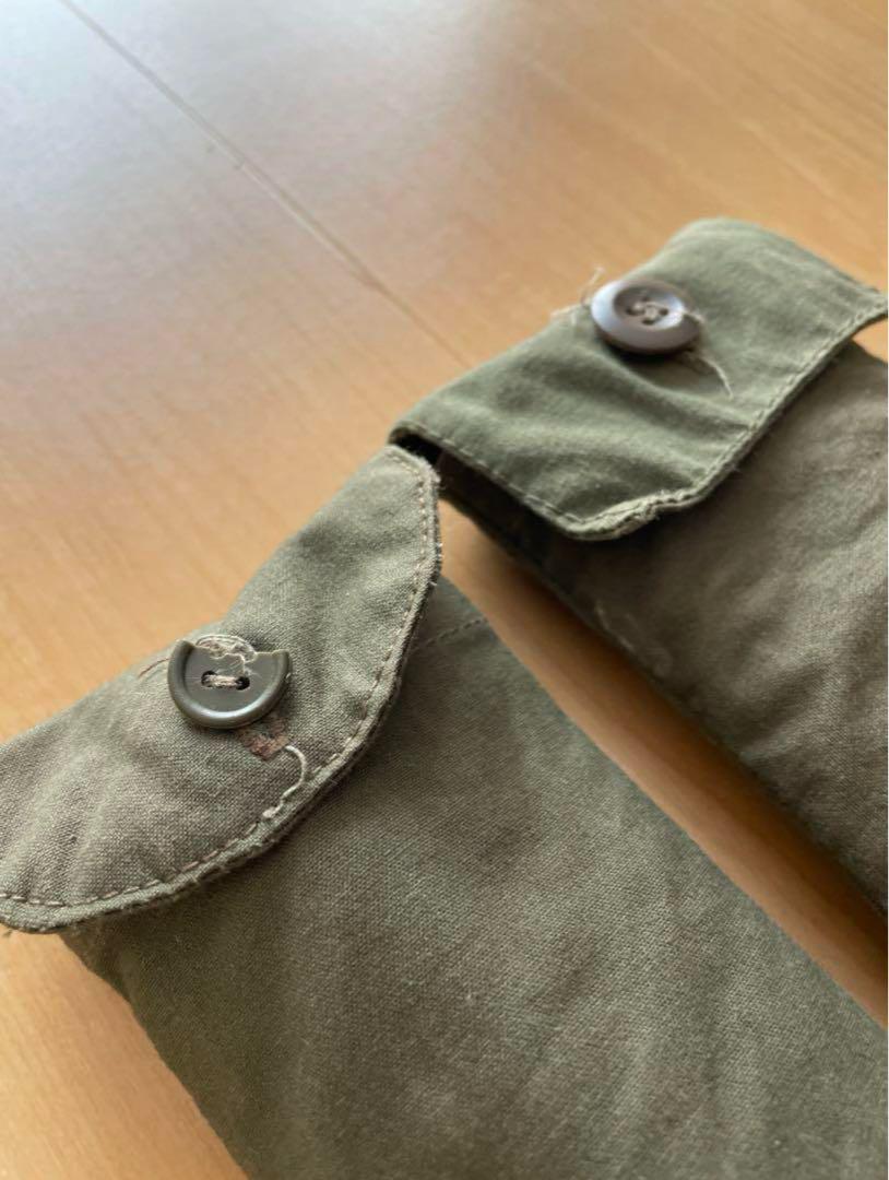 ポーランド軍幕　サイズ3 前幕付　ファスナー加工　ワックス加工　ルーマニア軍