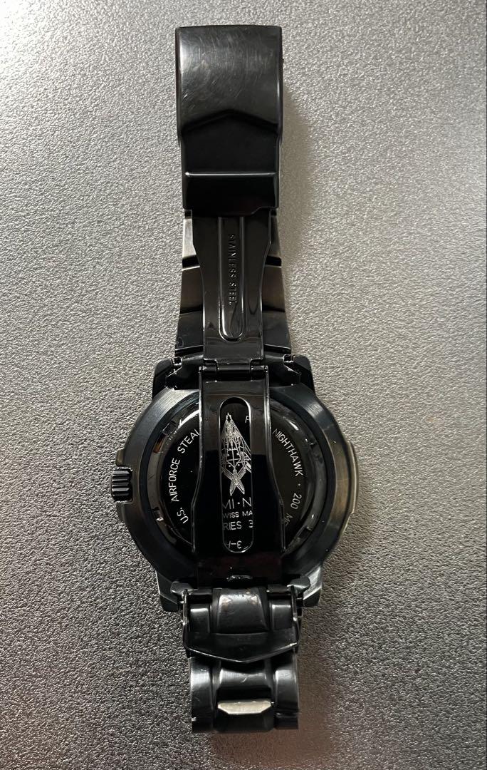 ジャンク品】LUMINOX ナイトホークF-117 ステルス3400初期モデル