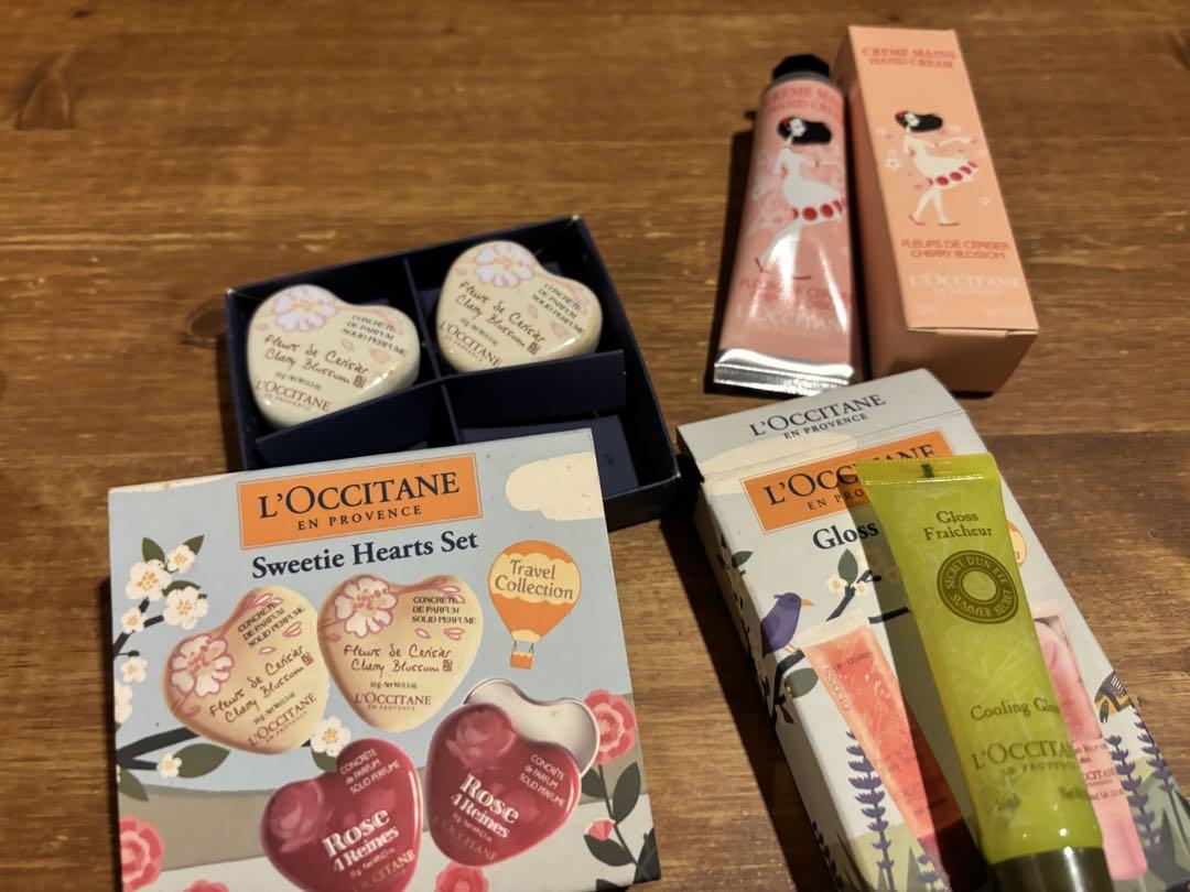 未使用保管品☆LOCCITANE リップグロス他4点セット