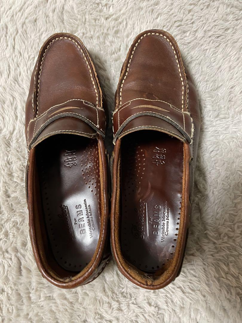 Paraboot BEAMS別注 デッキシューズ ローファー