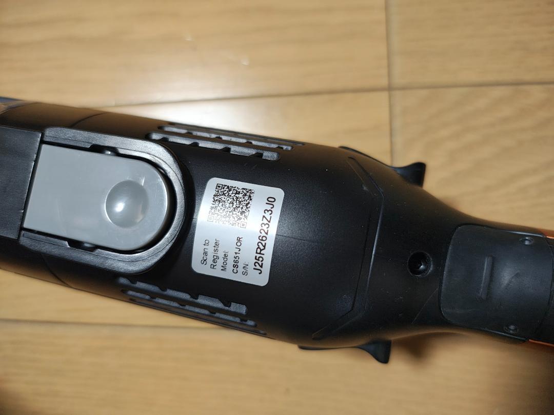 シャーク★コードレスクリーナー★CS651JOR★バッテリー新品と同等★1
