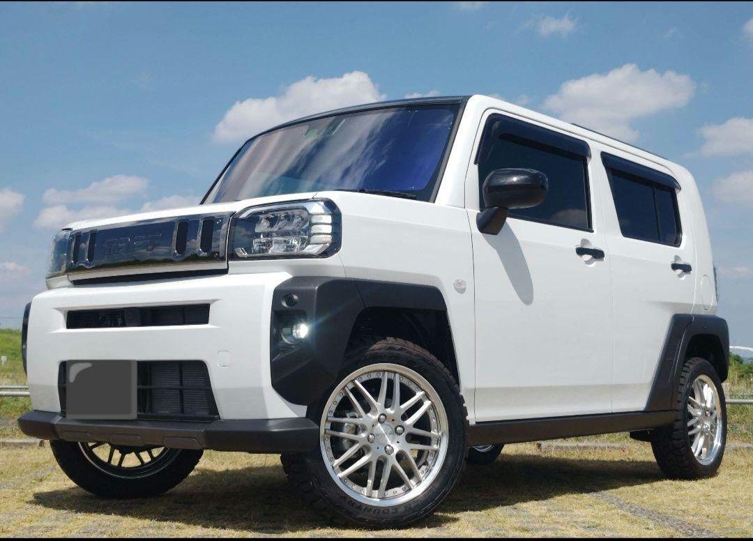 リフトUP!令和5年2600km★タフト最上級Gダーククロムターボ★コンプリート