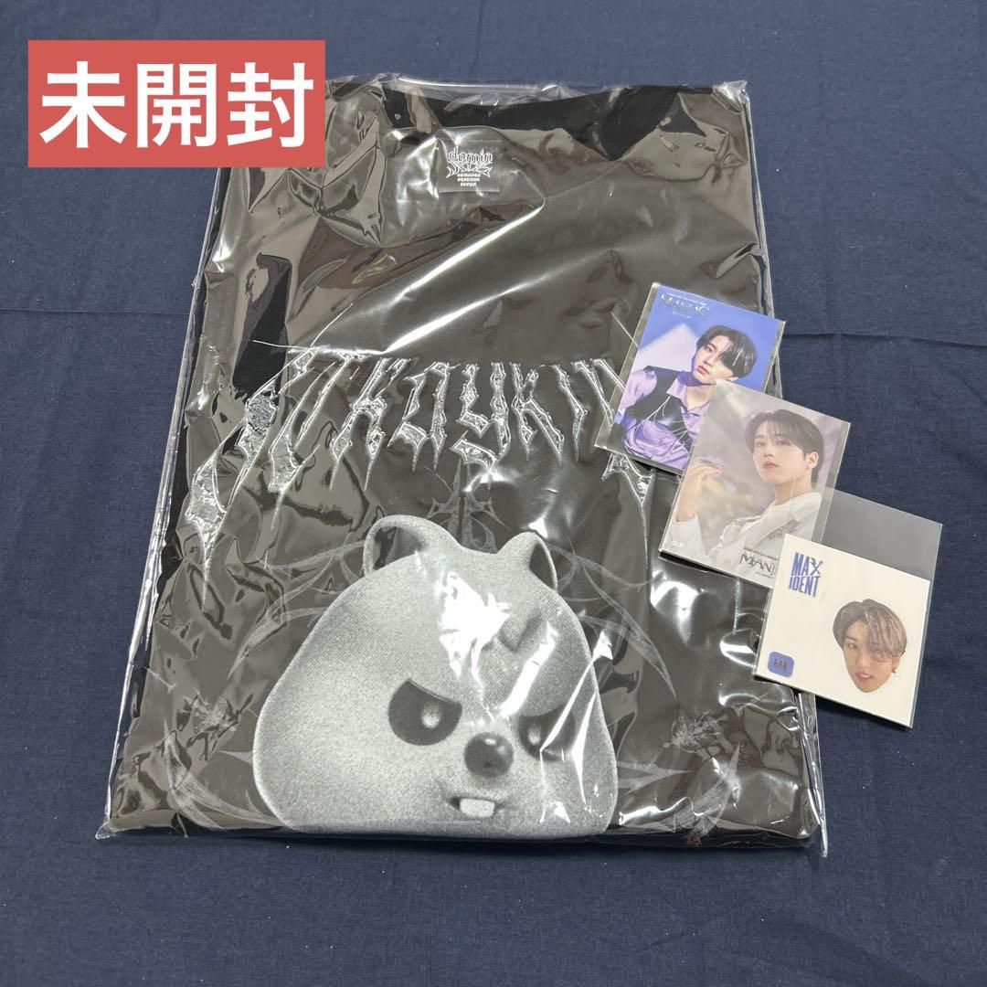 ハンジソン　スキズ　ハンクオッカ　ハンクォッカ　闇T ハン　Tシャツ　ライブT