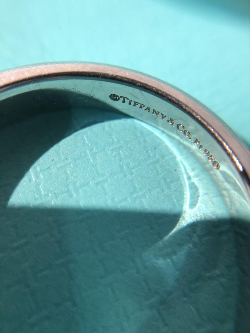 Tiffany & Co. ペアリング 15号 21号 プラチナ 婚姻届 セット
