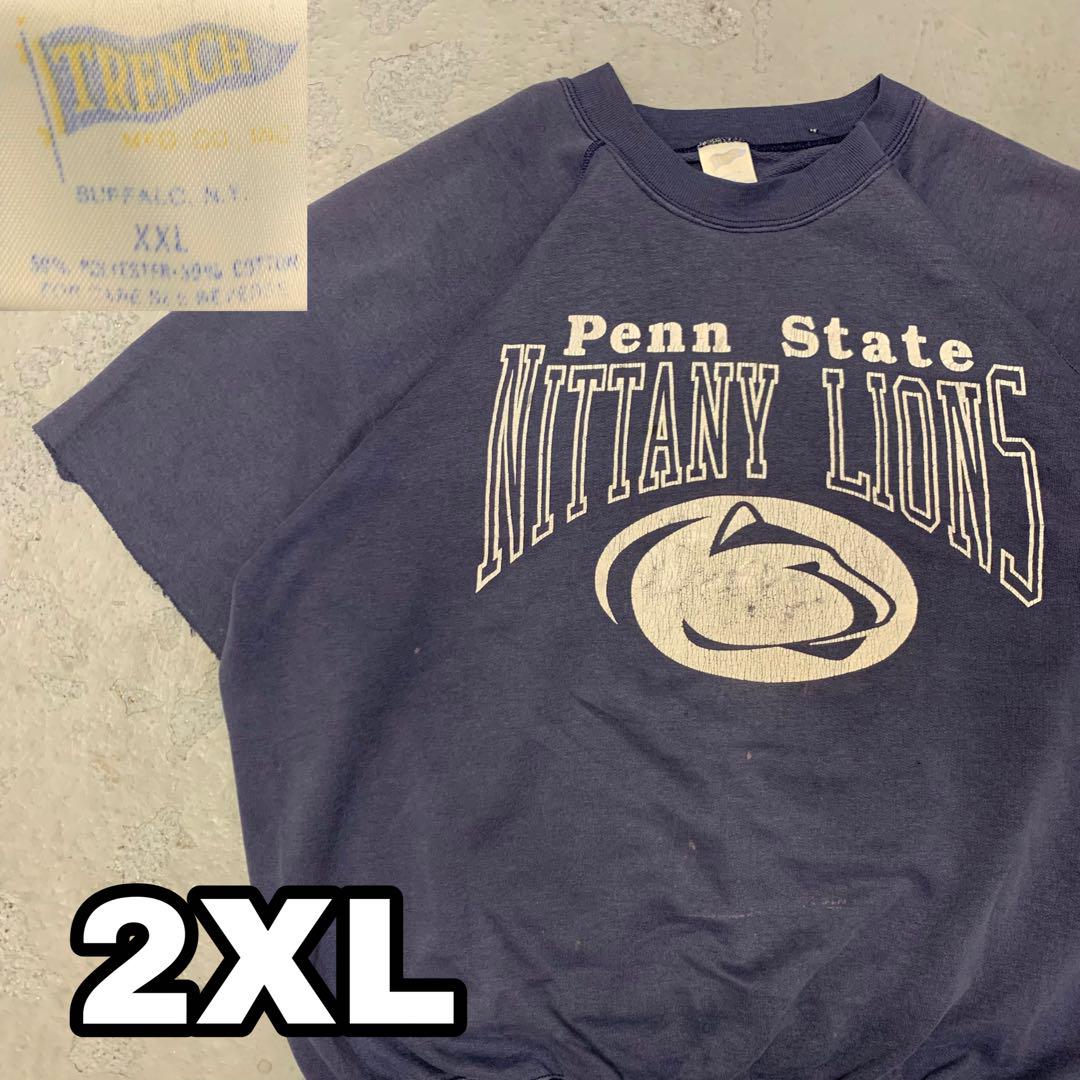 7WC894 80's TRENCH penn state スウェット Tシャツ