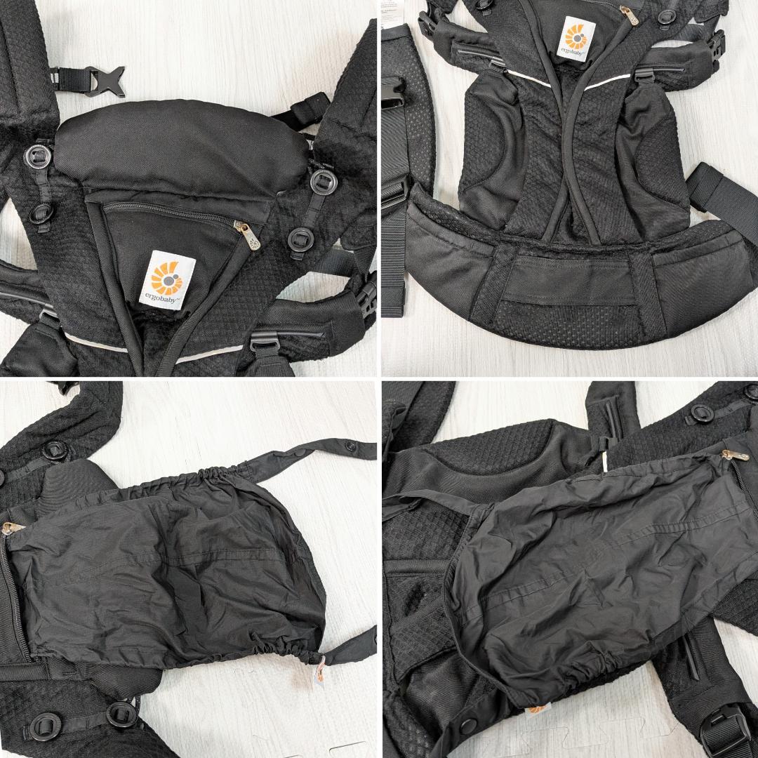 良品　2点セット　エルゴベビー　オムニブリーズ　空調だっこひもカバー