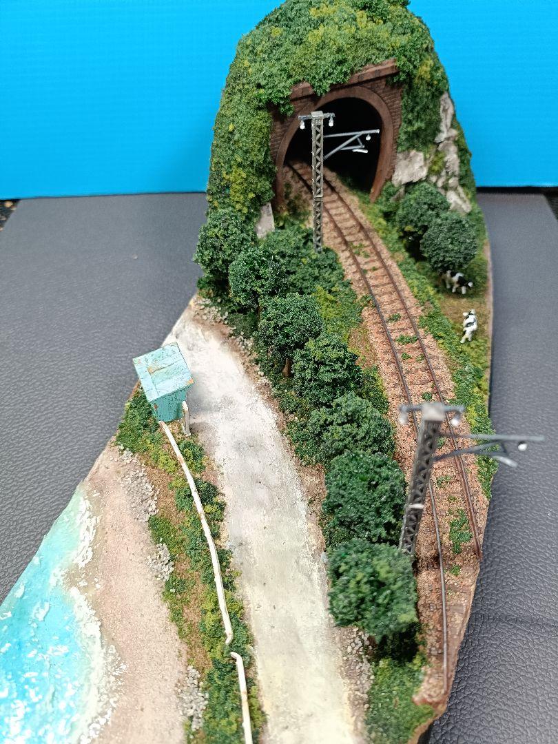 No.29鉄道Nゲージジオラマ車両、バス付き
