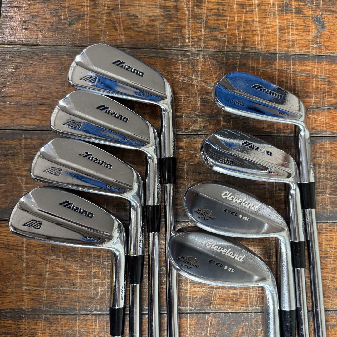 名器MIZUNO MP-37&Clevelandウェッジ