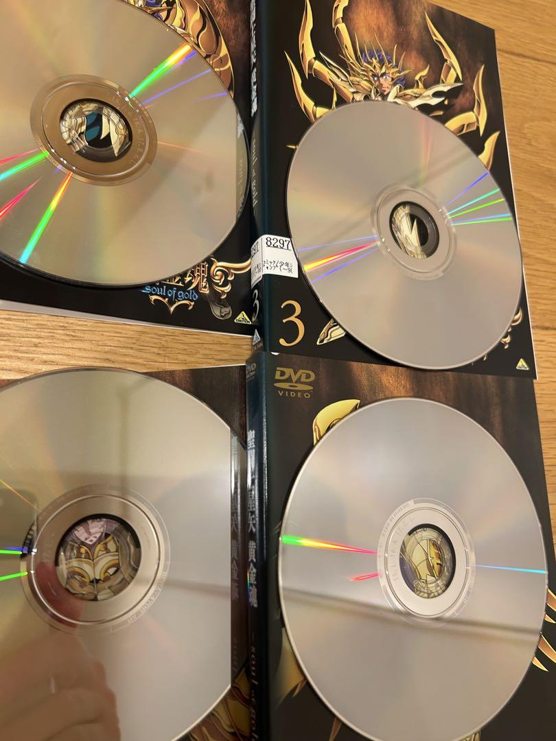 聖闘士星矢 黄金魂 全6巻セットレンタルUP dvd DVD