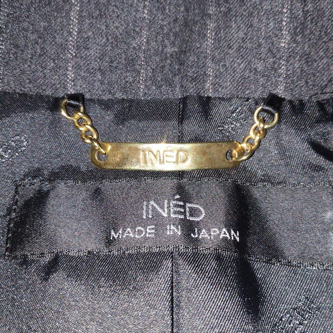 【2XLサイズ】INED・イネド・セットアップ・ストライプ・大きいサイズ