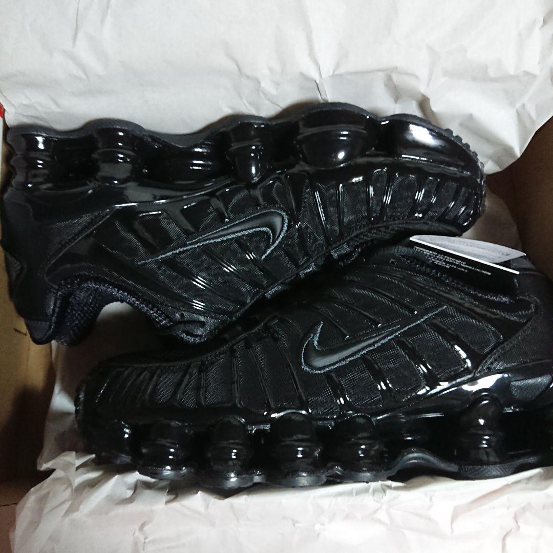 NIKE SHOX TL BLACK 25.0cm ショックスTL - メルカリ