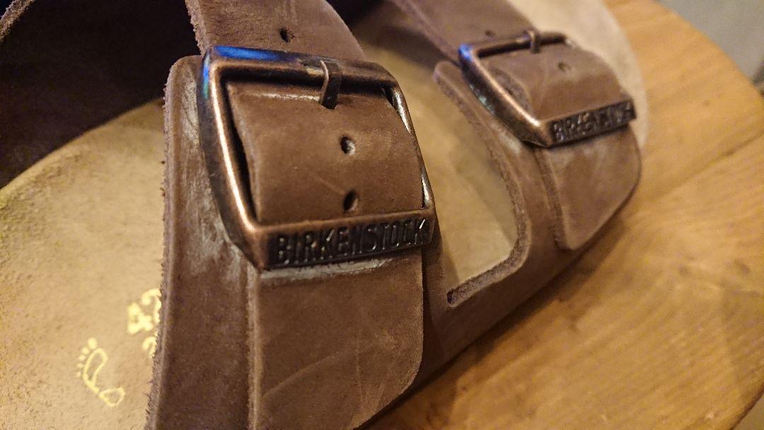 ビルケンシュトックbirkenstock 42 27㎝メンズサンダル