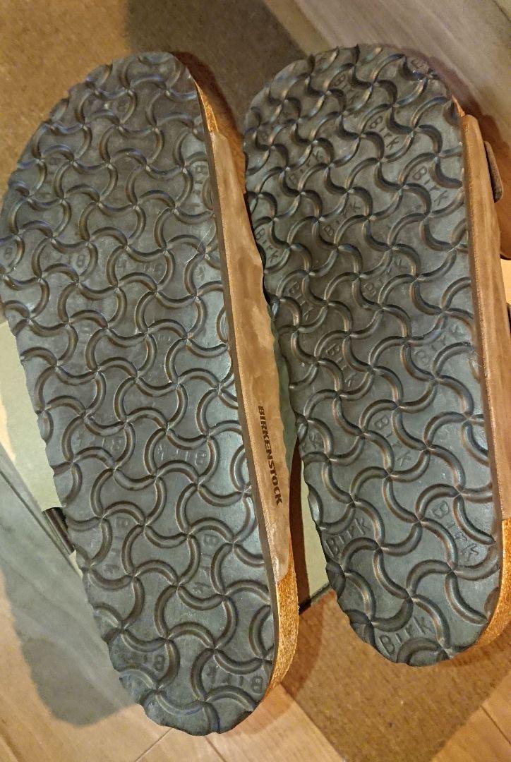ビルケンシュトックbirkenstock 42 27㎝メンズサンダル