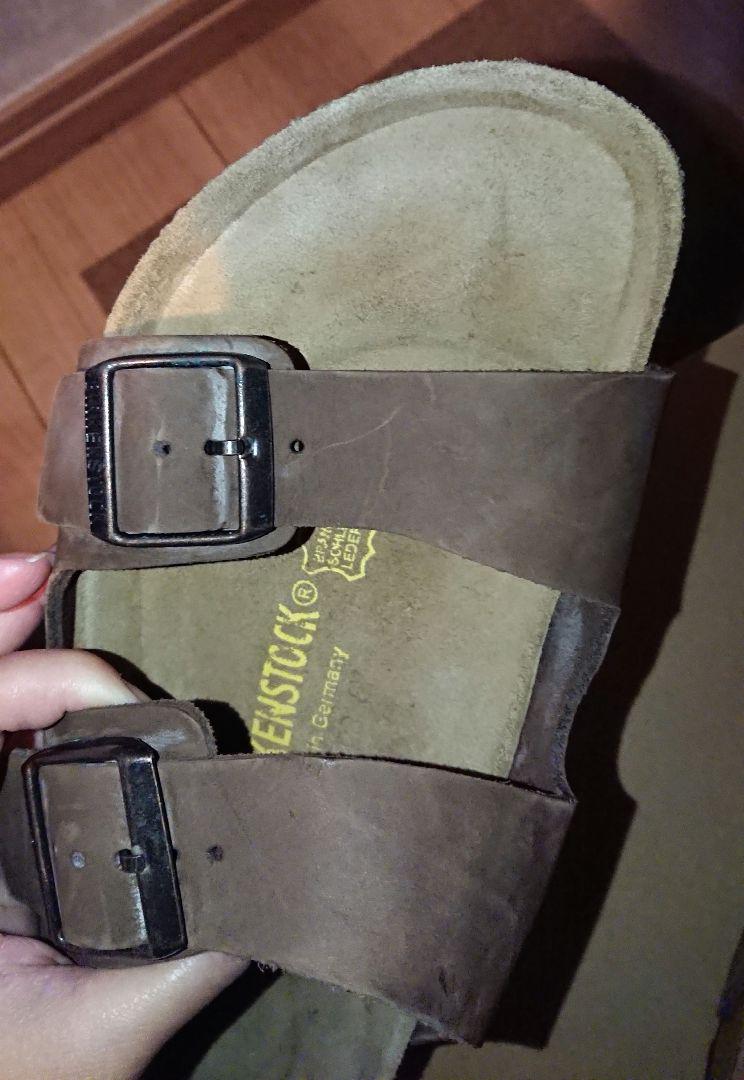 ビルケンシュトックbirkenstock 42 27㎝メンズサンダル