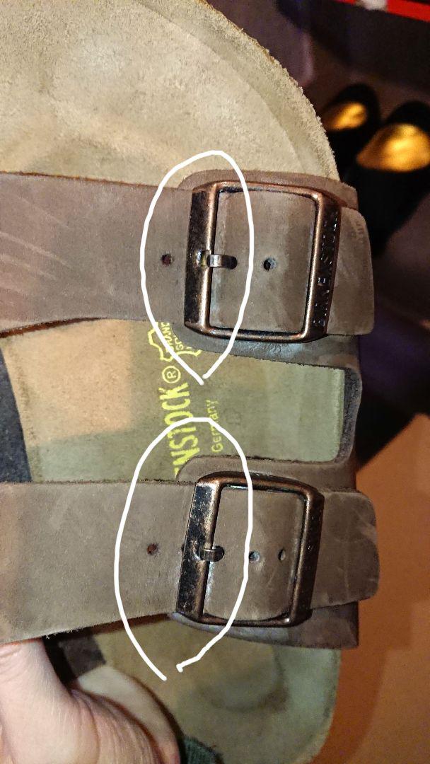 ビルケンシュトックbirkenstock 42 27㎝メンズサンダル