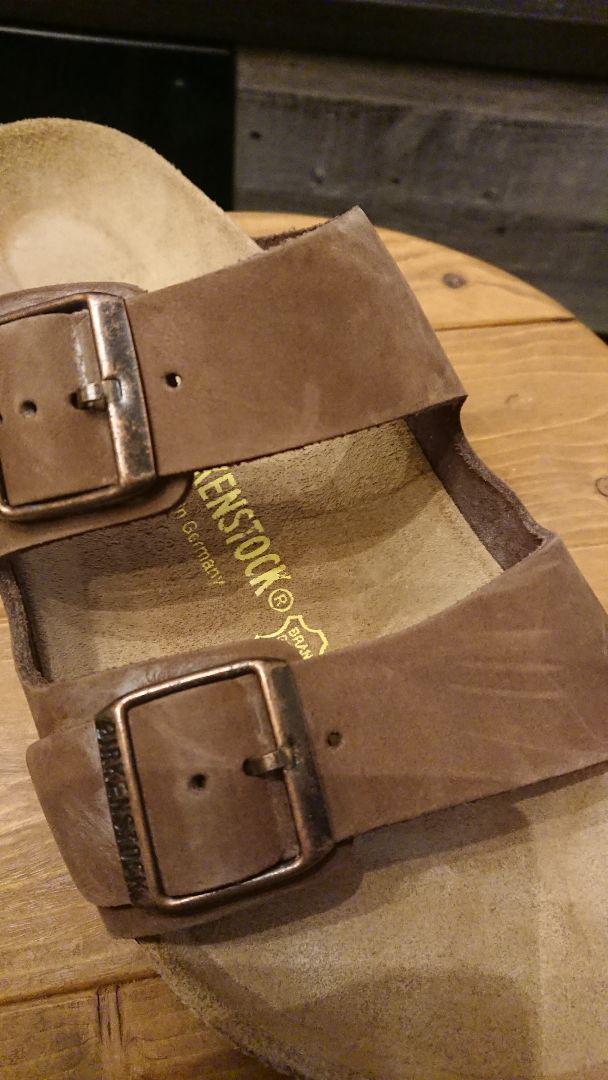 ビルケンシュトックbirkenstock 42 27㎝メンズサンダル