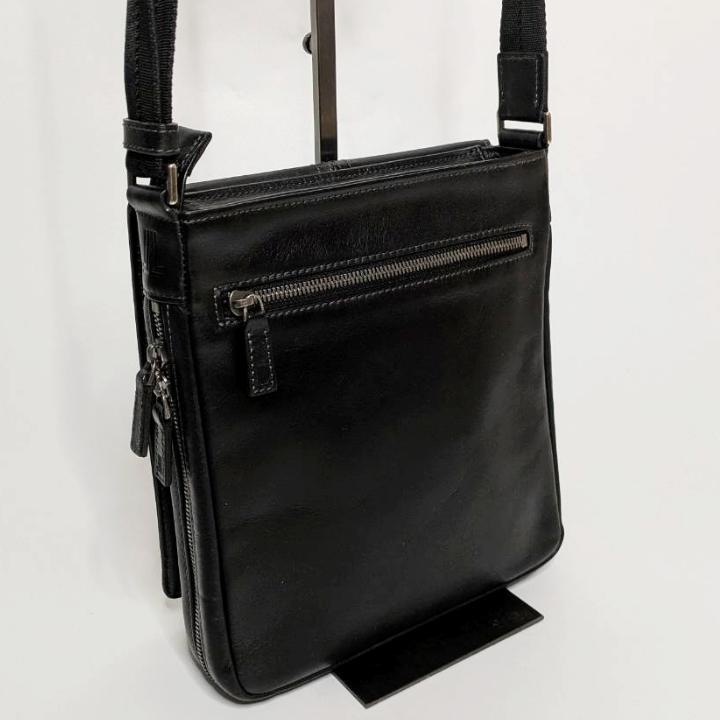 美品 ランバン コレクション サントル レザー メッセンジャー