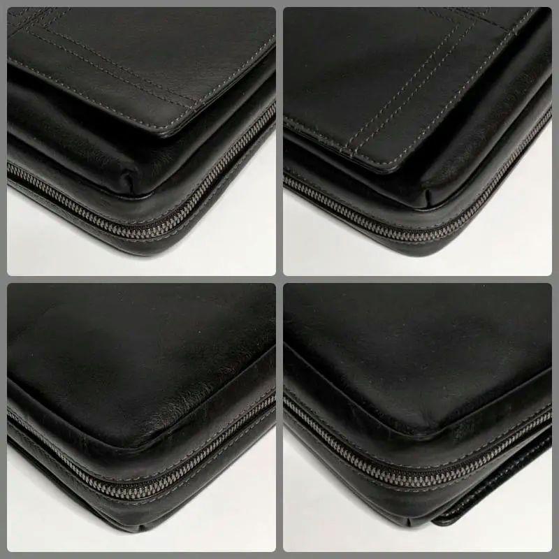美品 ランバン コレクション サントル レザー メッセンジャー