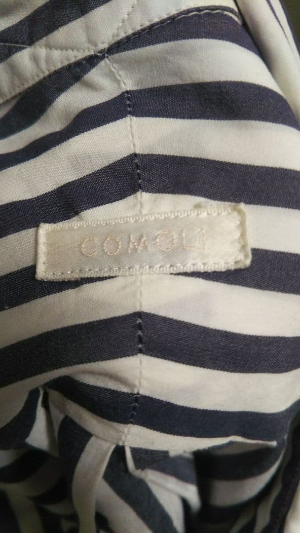 超歓迎 comoli ロンドンストライプ シャツ サイズ2 シャツ - www