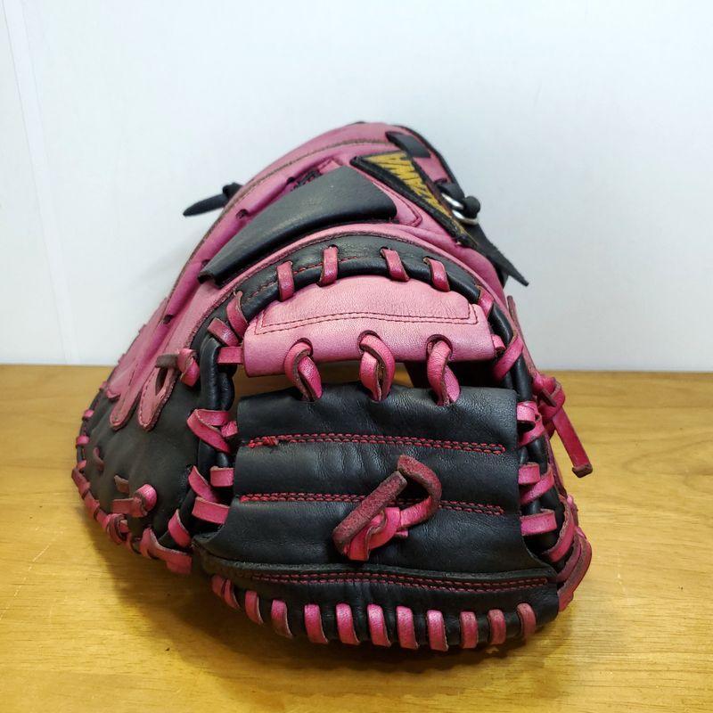 タマザワ TAMAZAWA 日本製 レアな左投用キャッチャーミット 軟式グローブ