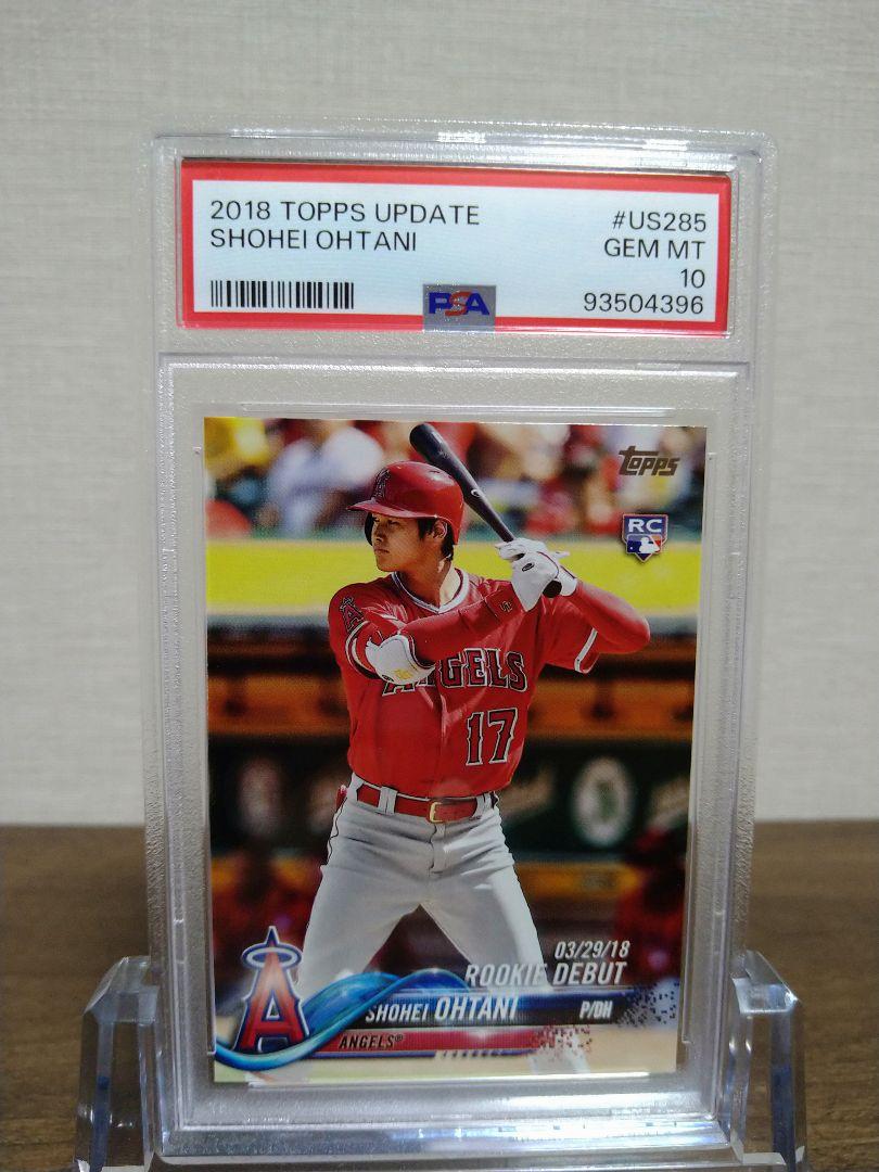 Topps 大谷翔平 2018 RC 初勝利・ホームラン 【PSA 10】 PSA10大谷翔平初ホームランルーキーカード2018