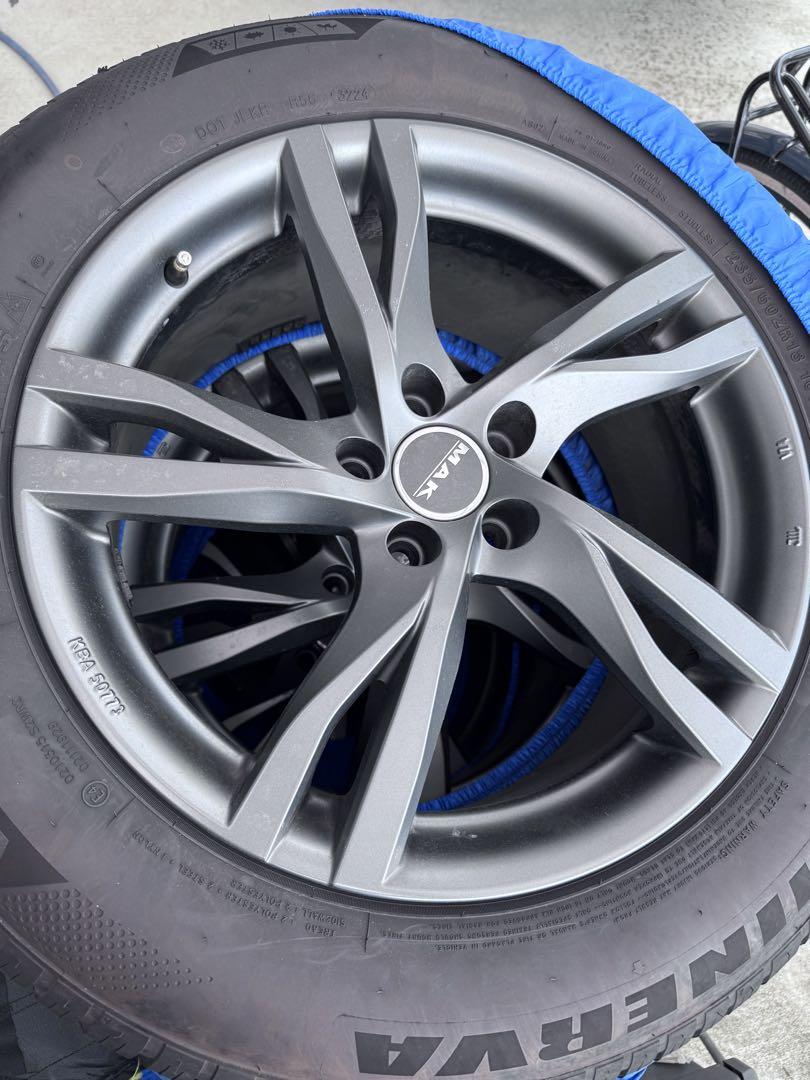 ホイールMAK タイヤミネルバAS 235/60ZR18 タイヤ・ホイールセット
