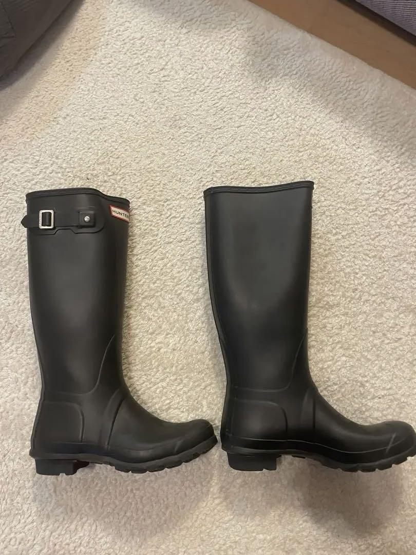 靴 HUNTER WOMENS ORG TALL (BLACK)