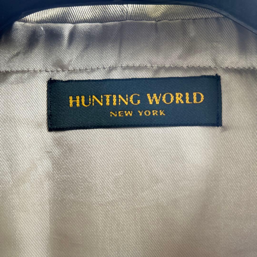 HUNTING WORLD ベージュ マウンテンパーカー