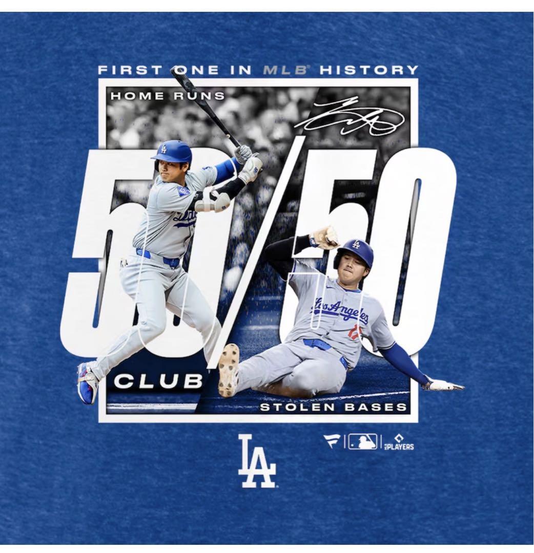 大谷翔平　50/50 Tシャツ