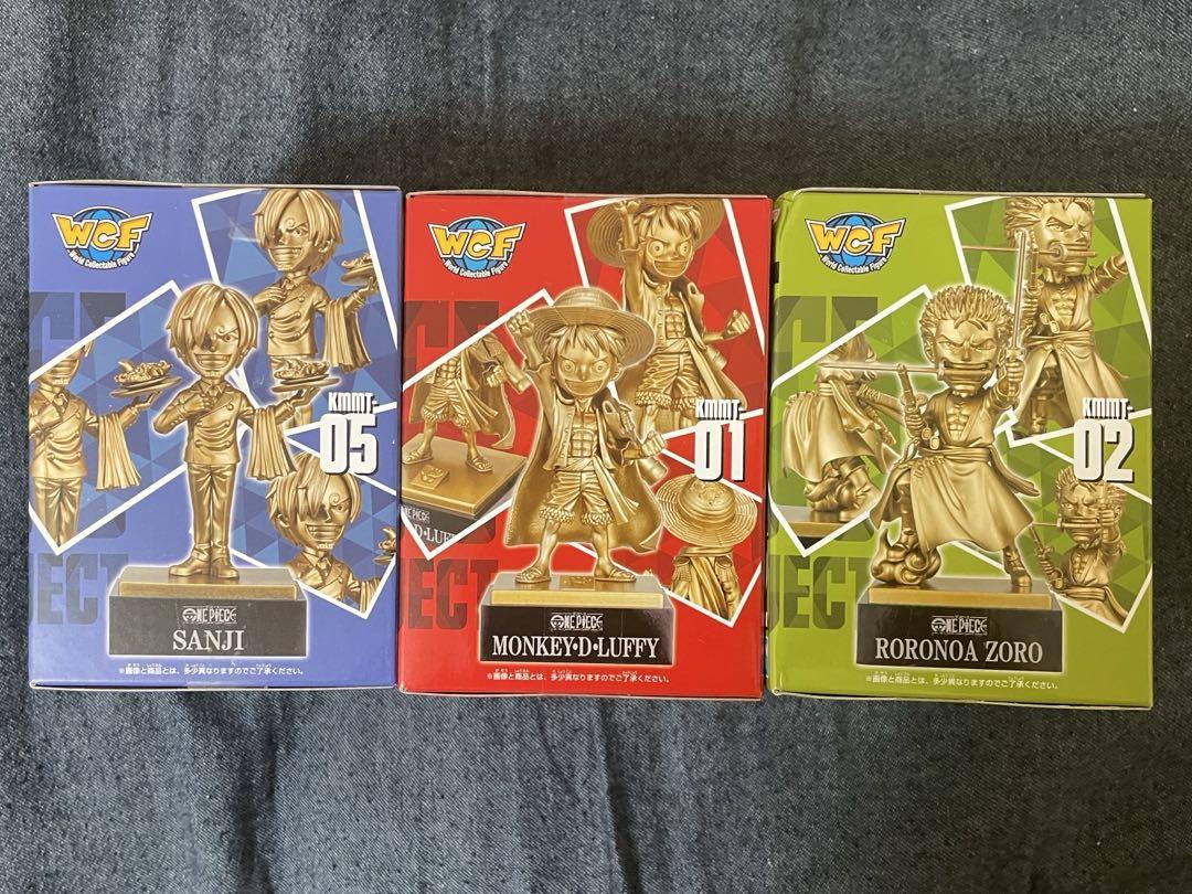 『ONE PIECE』ワールドコレクタブルフィギュア 熊本　ルフィ　ゾロ　サンジ
