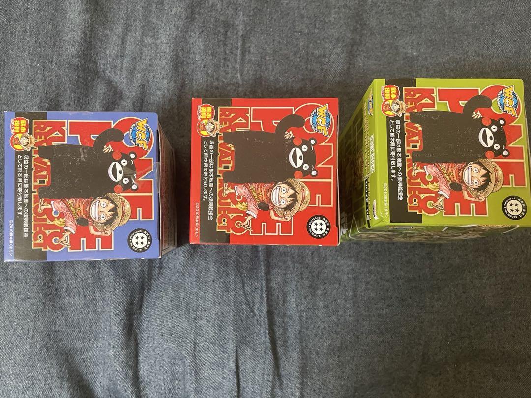 『ONE PIECE』ワールドコレクタブルフィギュア 熊本　ルフィ　ゾロ　サンジ