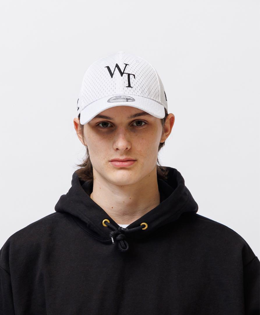 WTAPS 9Forty Cap Poly. Mesh. Neweraホワイト