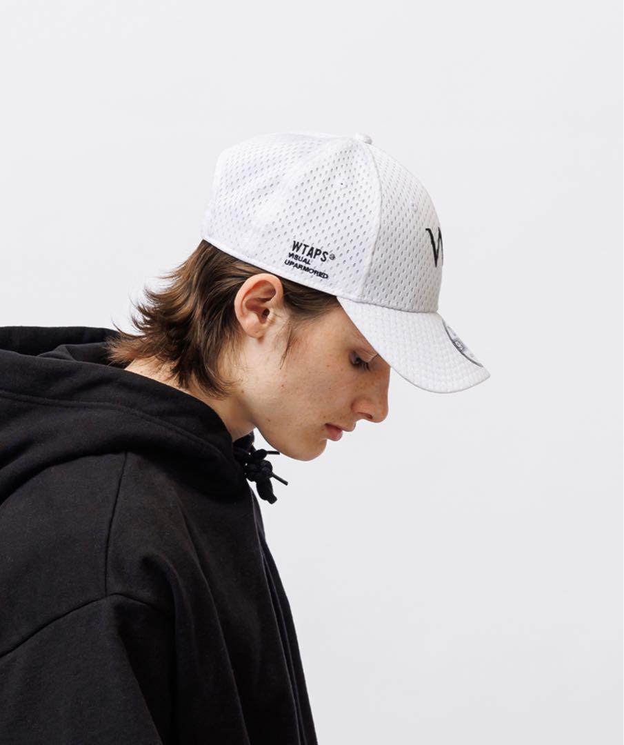WTAPS 9Forty Cap Poly. Mesh. Neweraホワイト