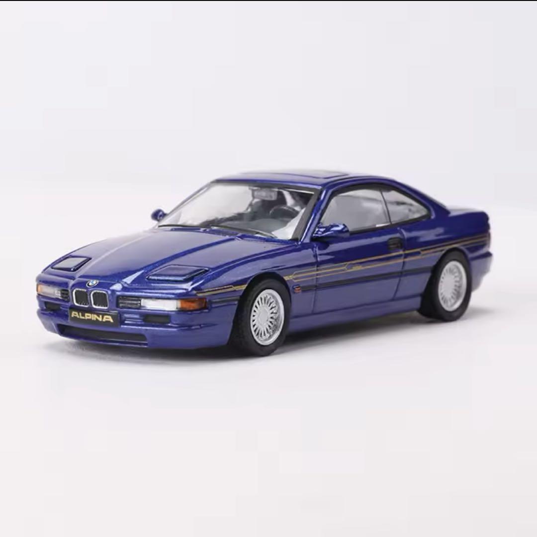 【新品未開封】BMW 850csi ミニカー　アルピナブルー【値下げOK】
