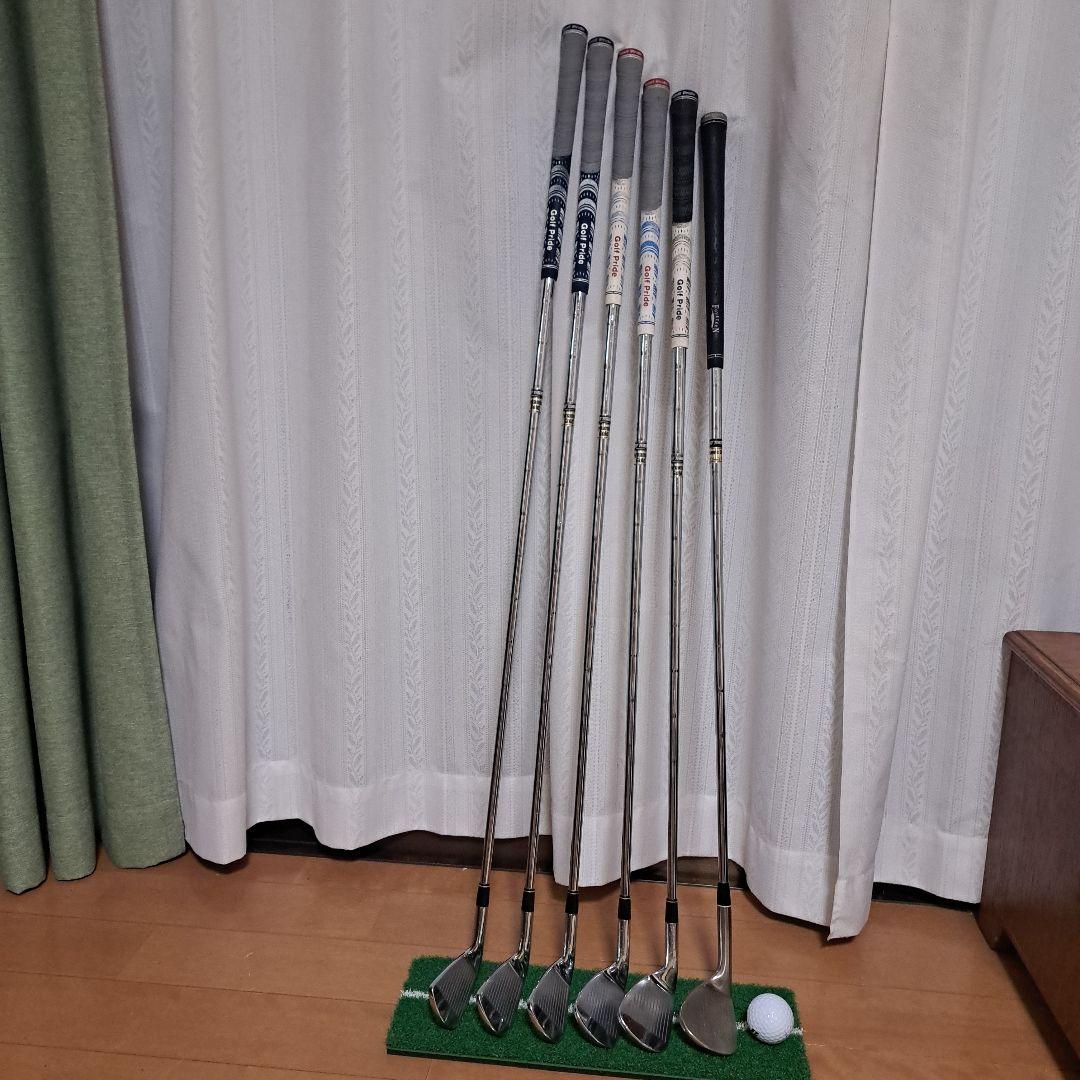 ミズノS-30アイアンセット5番～PW。8番だけ欠品。フォーティーン58度