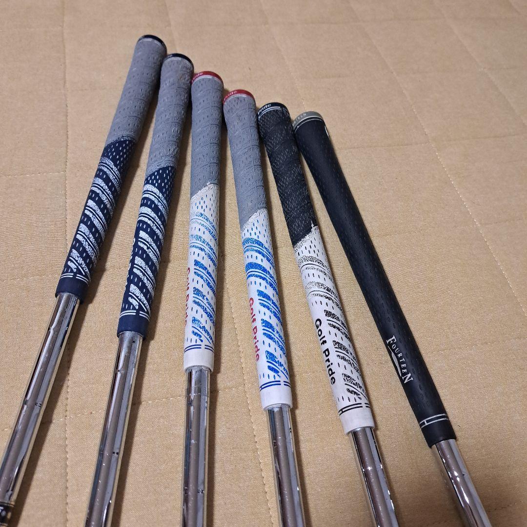 ミズノS-30アイアンセット5番～PW。8番だけ欠品。フォーティーン58度